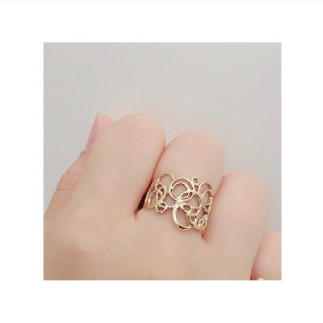 KAORU(カオル)の匿名配送　KAORU - POLKADOT  RING レディースのアクセサリー(リング(指輪))の商品写真