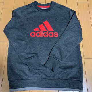 アディダス(adidas)のアディダス　140 長袖　グレー(Tシャツ/カットソー)