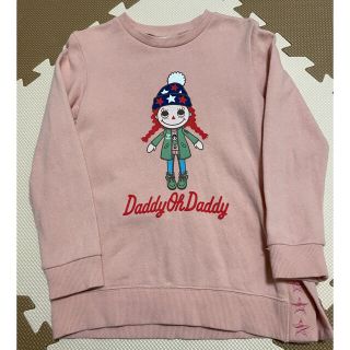 ダディオーダディー(daddy oh daddy)の美品　ダディ子ちゃん　トレーナー　120(Tシャツ/カットソー)