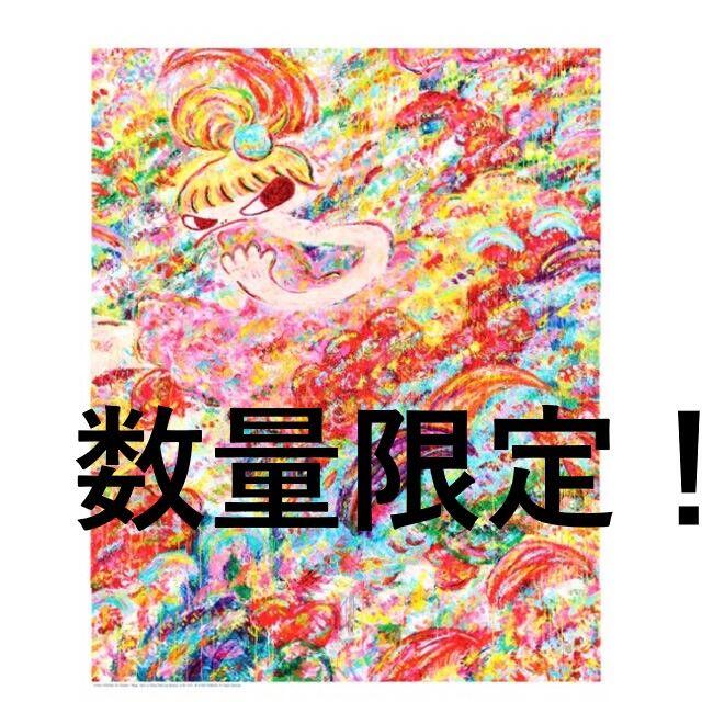 ロッカクアヤコ 魔法の手 展覧会ポスター 数量限定品美術品/アンティーク