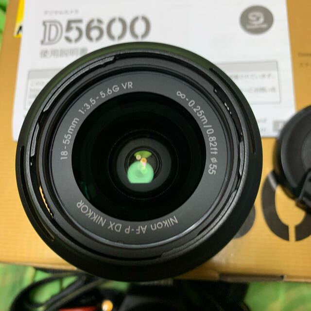 D5600 af-p 18-55 kit ニコン Nikon 一眼レフ 現行スマホ/家電/カメラ