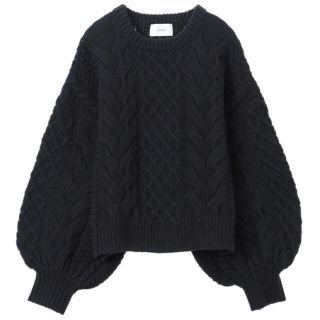 CLANE  CABLE PUFF KNIT TOPS ¥24,200(税込)(ニット/セーター)