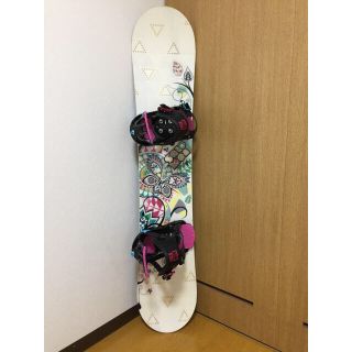 サロモン(SALOMON)のスノーボード 板、ビンディング カバー付き(ボード)