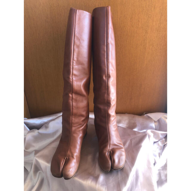 最終値下げ マルジェラ Maison Margiela 足袋 ブーツ ロング | フリマアプリ ラクマ