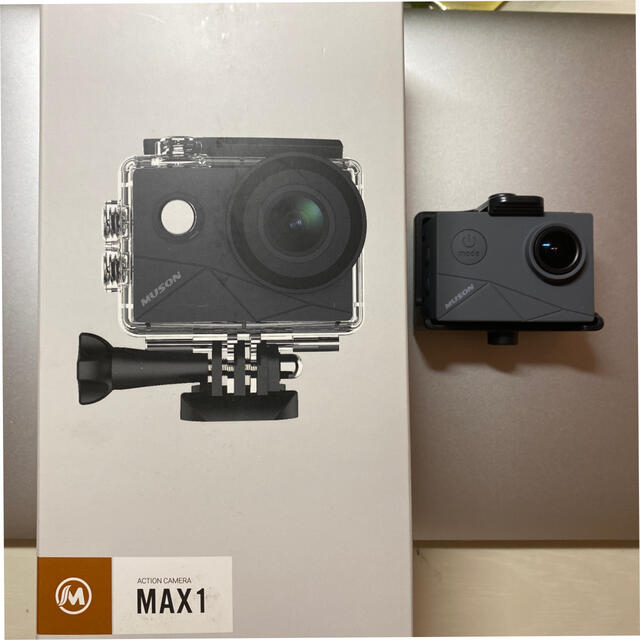 GoPro(ゴープロ)の【美品】MUSON ACTION CAMERA MAX1 スマホ/家電/カメラのカメラ(コンパクトデジタルカメラ)の商品写真