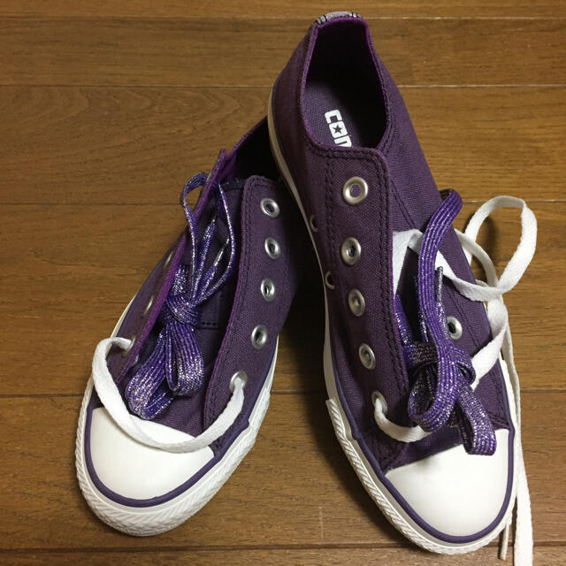 紫サイズCONVERS（コンバース）ALL STAR  新品未使用