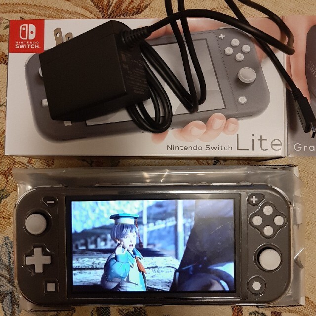 新春福袋22 Nintendo 任天堂 Switch フィルム ケース Liteグレー 家庭用ゲーム機本体 L S Co Jp
