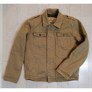 リーバイス(Levi's)の美品★リーバイス★ジャケット ミリタリー　ライダース　コート★ボア★カーキ(ミリタリージャケット)