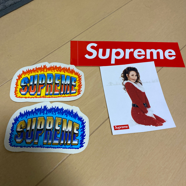 supreme cross box logo 黒　S