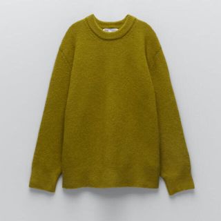 ザラ(ZARA)のZARA 新品 オーバーサイズウールミックスセーター(ニット/セーター)