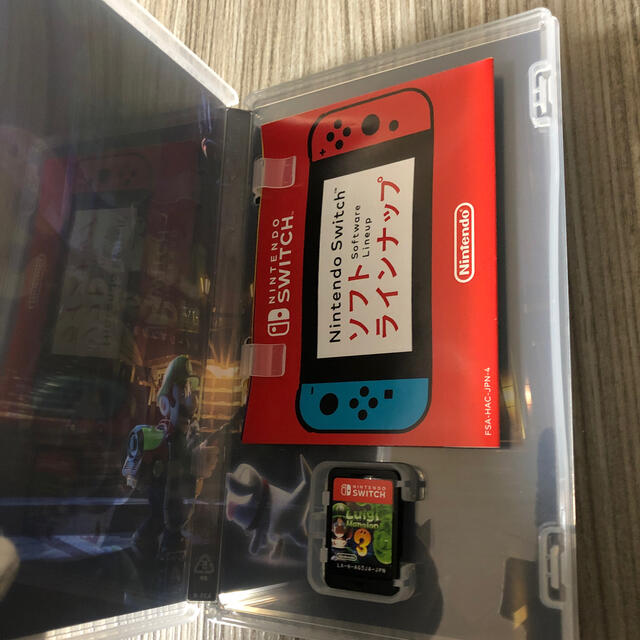 ルイージマンション3 Switch エンタメ/ホビーのゲームソフト/ゲーム機本体(家庭用ゲームソフト)の商品写真