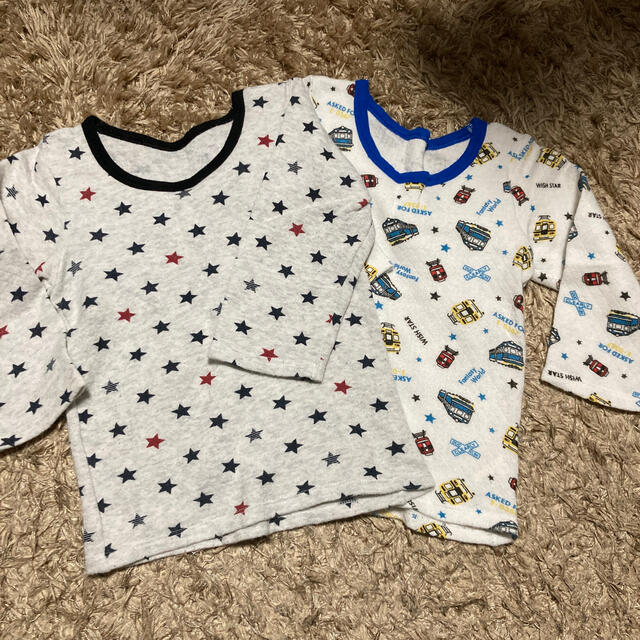 肌着、下着　100サイズ　　２枚セット キッズ/ベビー/マタニティのキッズ服男の子用(90cm~)(下着)の商品写真