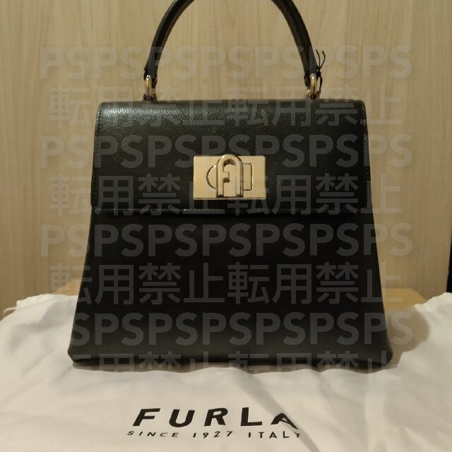 FURLA 1927 TOPHANDLE ブラック 新品未使用 再入荷