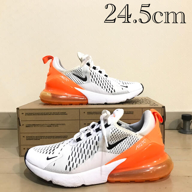 Nike エアーマックス 270 ナイキ スニーカー オレンジ 日本未発売 ホワイトの通販 By Bay G Tribe ナイキならラクマ Nike エアーマックス 270 ナイキ スニーカー オレンジ 日本未発売 ホワイトの通販 By Bay G Tribe ナイキならラクマ