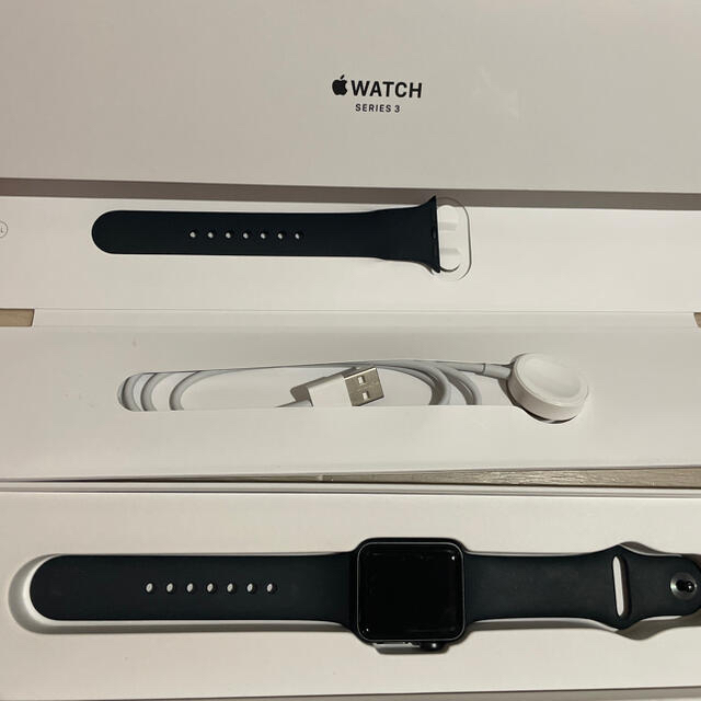 安い購入 Apple 38mm Series3 Watch Apple - Watch 腕時計