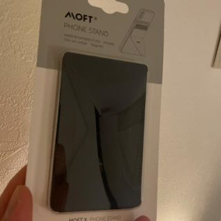 moft X 新品　ブラック(iPhoneケース)