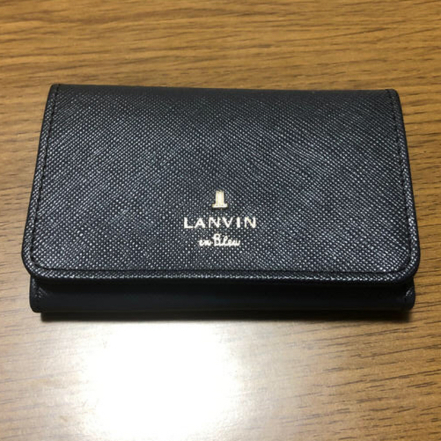 LANVIN(ランバン)の美品 ランバン 名刺入れ レディースのファッション小物(名刺入れ/定期入れ)の商品写真