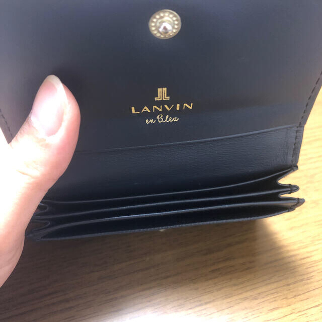 LANVIN(ランバン)の美品 ランバン 名刺入れ レディースのファッション小物(名刺入れ/定期入れ)の商品写真