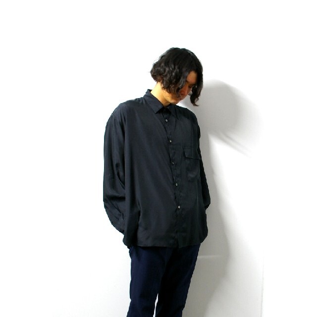 stein 19SS OVERSIZED DOWN PAT SHIRTS シャツ