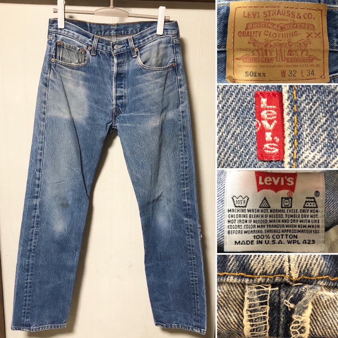 Levi's - USA製 Levi's 501xx small e W32 ジーンズの通販 by Levi's - USA製 Levi's 501xx small e W32 ジーンズの通販 by