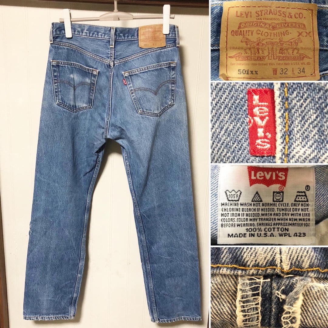 Levi's - USA製 Levi's 501xx small e W32 ジーンズの通販 by Levi's - USA製 Levi's 501xx small e W32 ジーンズの通販 by