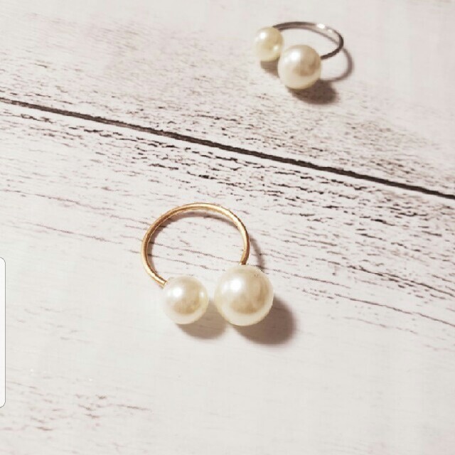 パール リング レディースのアクセサリー(リング(指輪))の商品写真