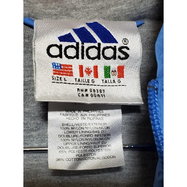 adidas - US古着 90s adidas vintage 万国旗タグ アノラック パーカー ...