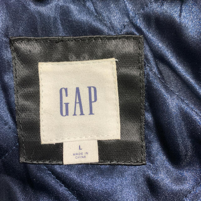 GAP(ギャップ)のGAP MA-1 黒 ブラック sizeL レディース アウター ジャケット レディースのジャケット/アウター(ダウンジャケット)の商品写真