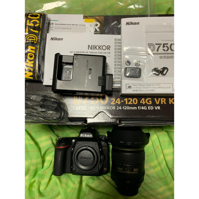 Nikon - D750 24-120 f4 キット ほぼ未使用 ショット数1428 ニコン