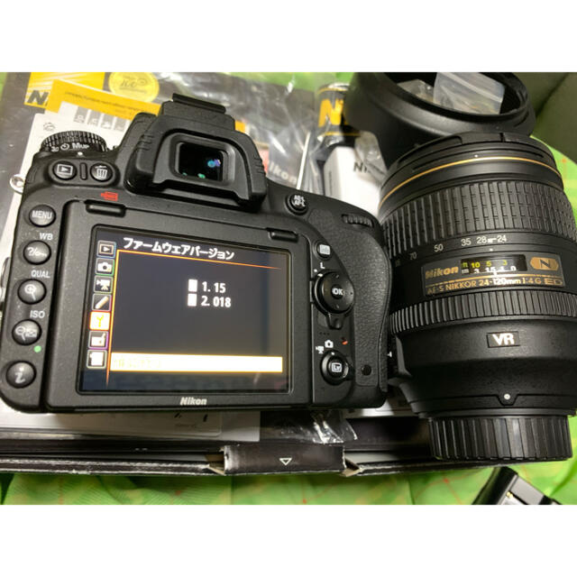 D750 24-120 f4 キット ほぼ未使用 ショット数1428 ニコン