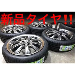 新品タイヤ‼️16インチホイール 6j+43 ４H 165/45R16 深リムの通販 by ...