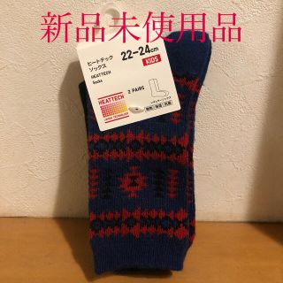 ユニクロ(UNIQLO)のKIDS ヒートテックソックス   2 PAIRS   おまけ付き(靴下/タイツ)