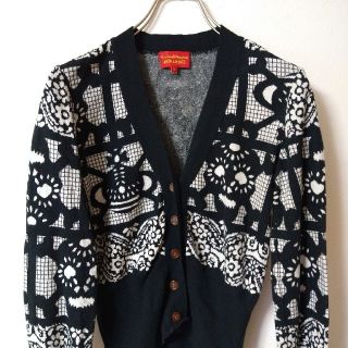 ヴィヴィアン(Vivienne Westwood) カーディガン(レディース)(ホワイト