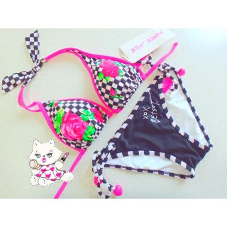 ベッツィジョンソン(BETSEY JOHNSON)の新品BETSEYJOHNSONビキニ♡(水着)