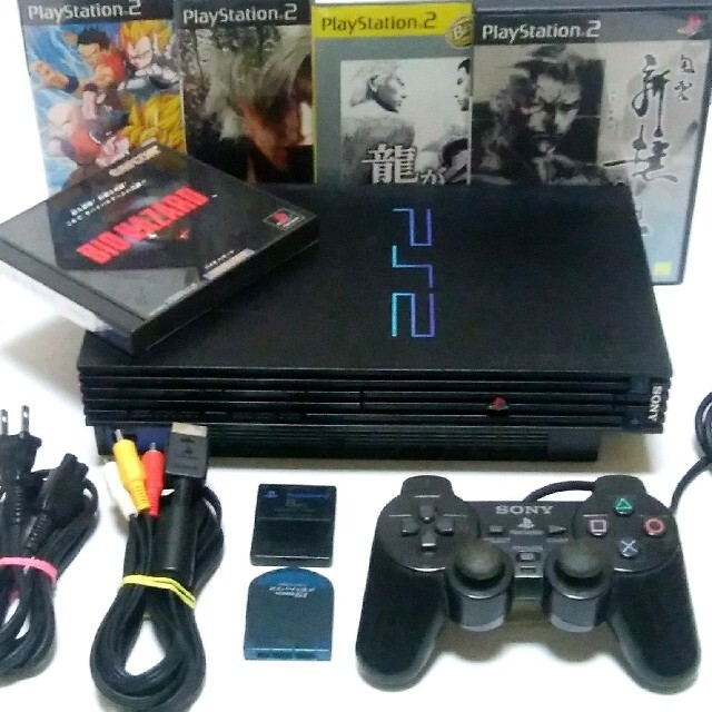 値下げ！PS2本体•すぐ遊べるセット！ | フリマアプリ ラクマ