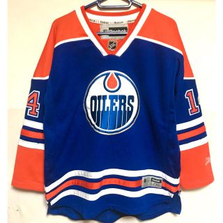 リーボック(Reebok)のNHL OILERS #14EBERLE ユニフォーム(その他)