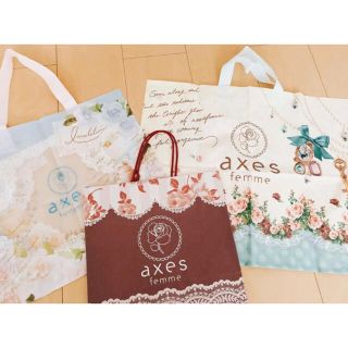 アクシーズファム(axes femme)のaxes farm ショッパー(ショップ袋)