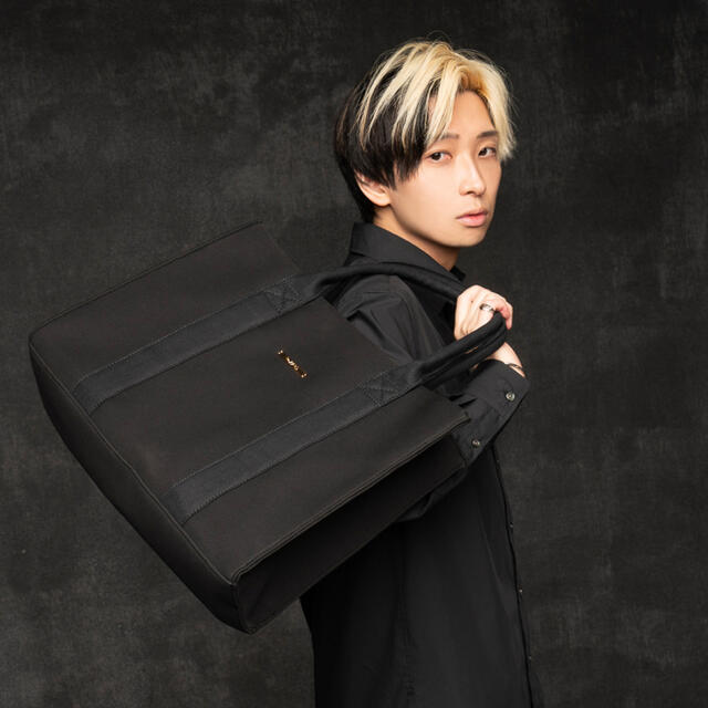 メンズReZARD トートバッグ ヒカル Metal Plate Tote Bag