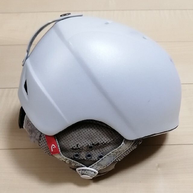 HEAD(ヘッド)のHEAD スキー スノーボード ヘルメット 子ども ジュニア 白 スポーツ/アウトドアのスノーボード(アクセサリー)の商品写真