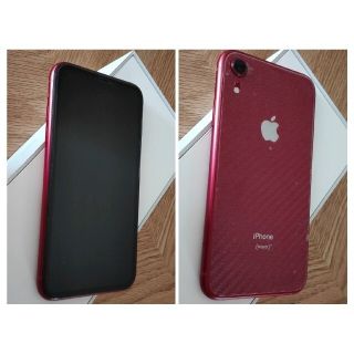 アップル(Apple)のモコトモ様専用【最終値下げしました】iPhone XR 美品です   (スマートフォン本体)