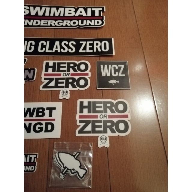 ★WORKING CLASS ZERO 他ステッカーセット②drt  スポーツ/アウトドアのフィッシング(その他)の商品写真