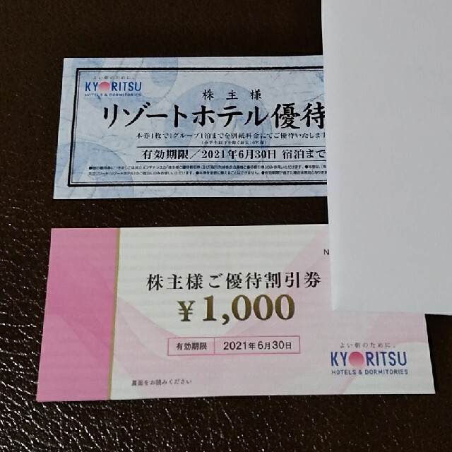 共立メンテナンス 株主優待 割引券 10000円分