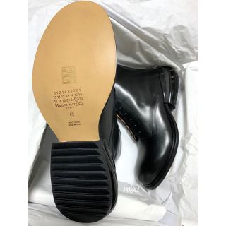 マルタンマルジェラ(Maison Martin Margiela)の新品【 メゾン マルジェラ 】Airbagヒール レースアップ ブーツ 42(ブーツ)