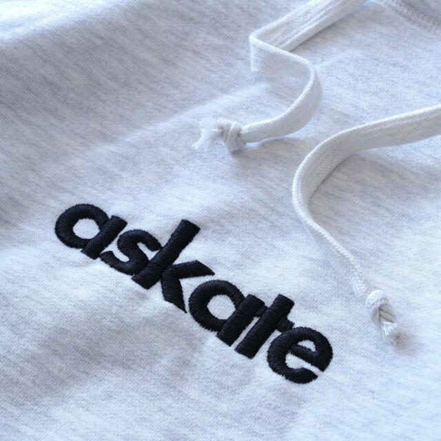 新品未使用 askate Logo foodie グレー XXLサイズ