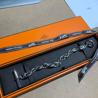 エルメス(Hermes)の希少　エルメス【新品未使用】シェーヌダンクル　GM14コマ(ブレスレット)