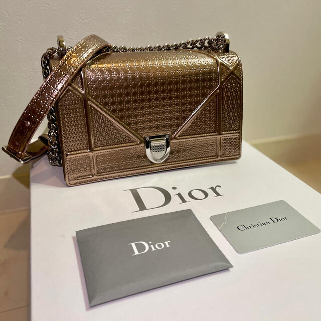 入手困難★Dior ディオラマ　S カーフスキン