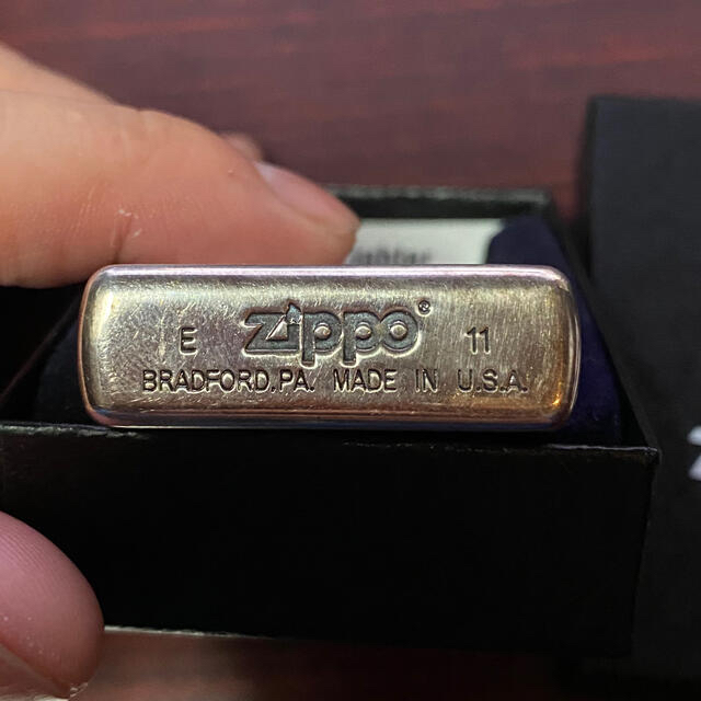 ZIPPO(ジッポー)のzippo ジッポー　ウィンディ　パイプ用ジッポー　レア　シルバー　 メンズのファッション小物(タバコグッズ)の商品写真