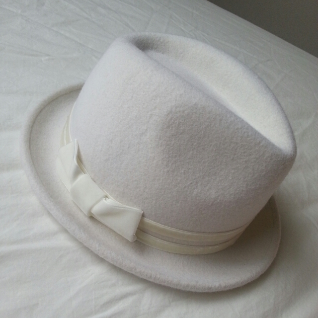 SNIDEL(スナイデル)のsnidel ホワイトハット レディースの帽子(ハット)の商品写真