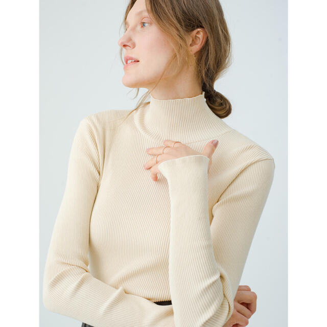 こっこ様】AURALEE Giza Rib Turtle Neck Top 72h限定 50%割引 lecoupe