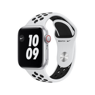 Apple watch SE 44mm NIKEモデル(シルバー)(腕時計(デジタル))